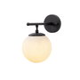Opviq Roe - 10715 Lámpara de pared negro y crema